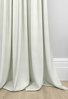 Akoya Faux Silk, Lustre White - Made to Measure Curtains